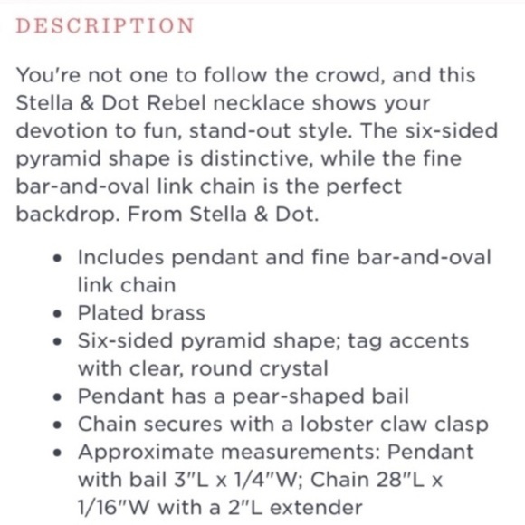 :: S&D 🌸⚡️ROSEGOLD Rebel Pendant Necklace - Picture 8 of 8